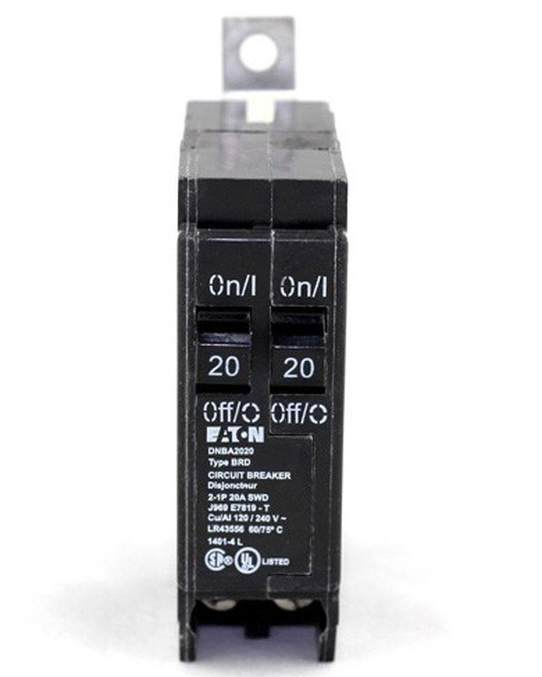 Cutler Hammer DNBA2020 - Molded Case Circuit Breaker 20A 2-Pole