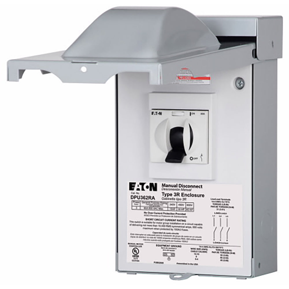 Eaton DPU362RA - Class L Current-Limiting Fuse 600V AC/200A (200kA Interrupting Capacity)
