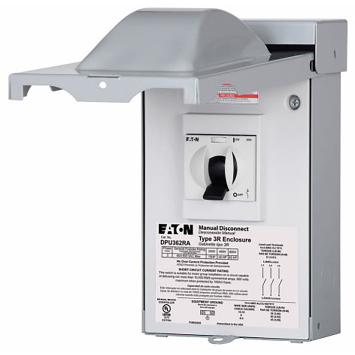 Eaton DPU362RA - Class L Current-Limiting Fuse 600V AC/200A (200kA Interrupting Capacity)