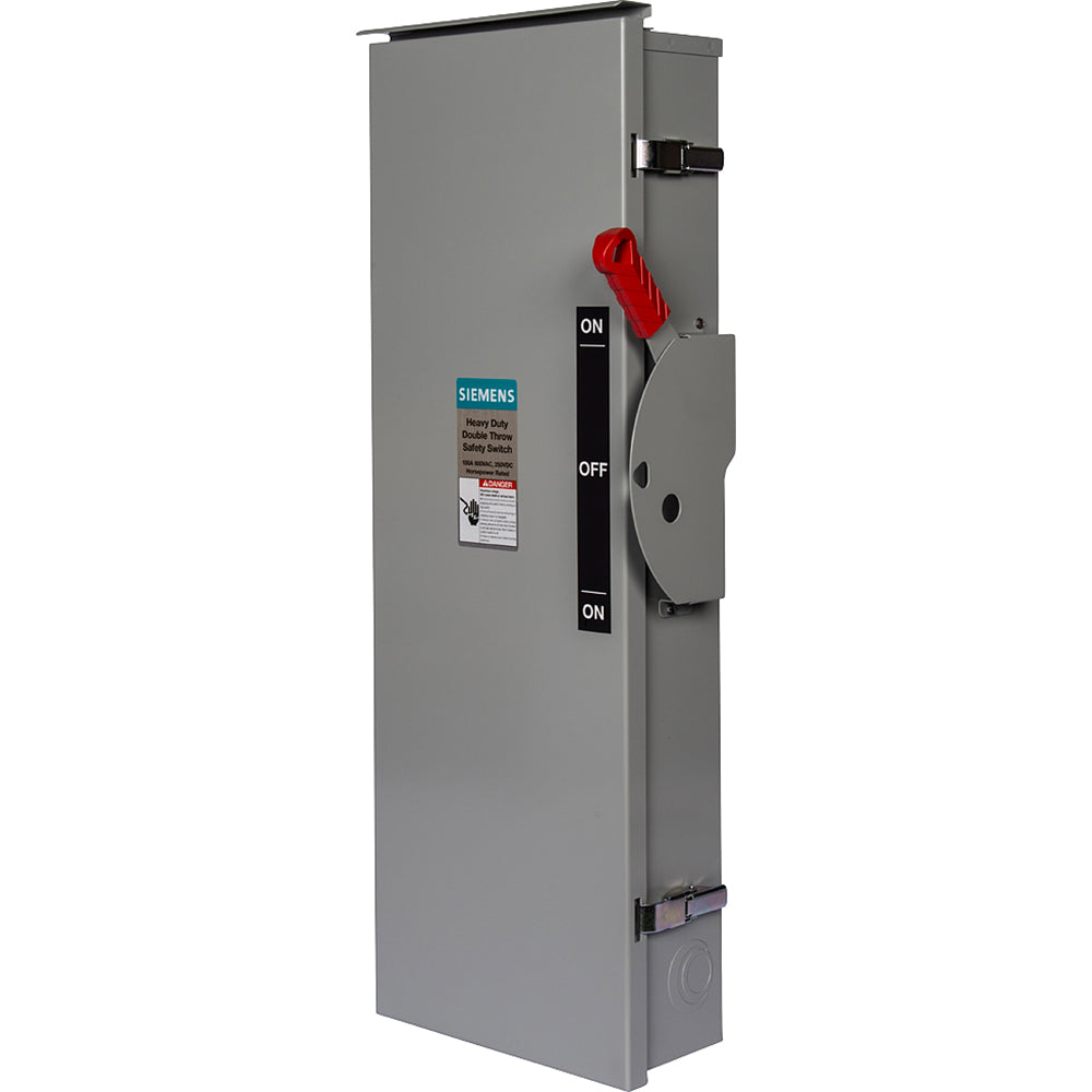 Siemens DTF324 - Fusible Disconnect Switch 240V AC 100A (200kA AIC @600V)