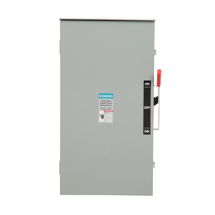 Siemens DTNF364R - Non-Fusible Disconnect Switch 200A@600V (NEMA 3R Enclosure)