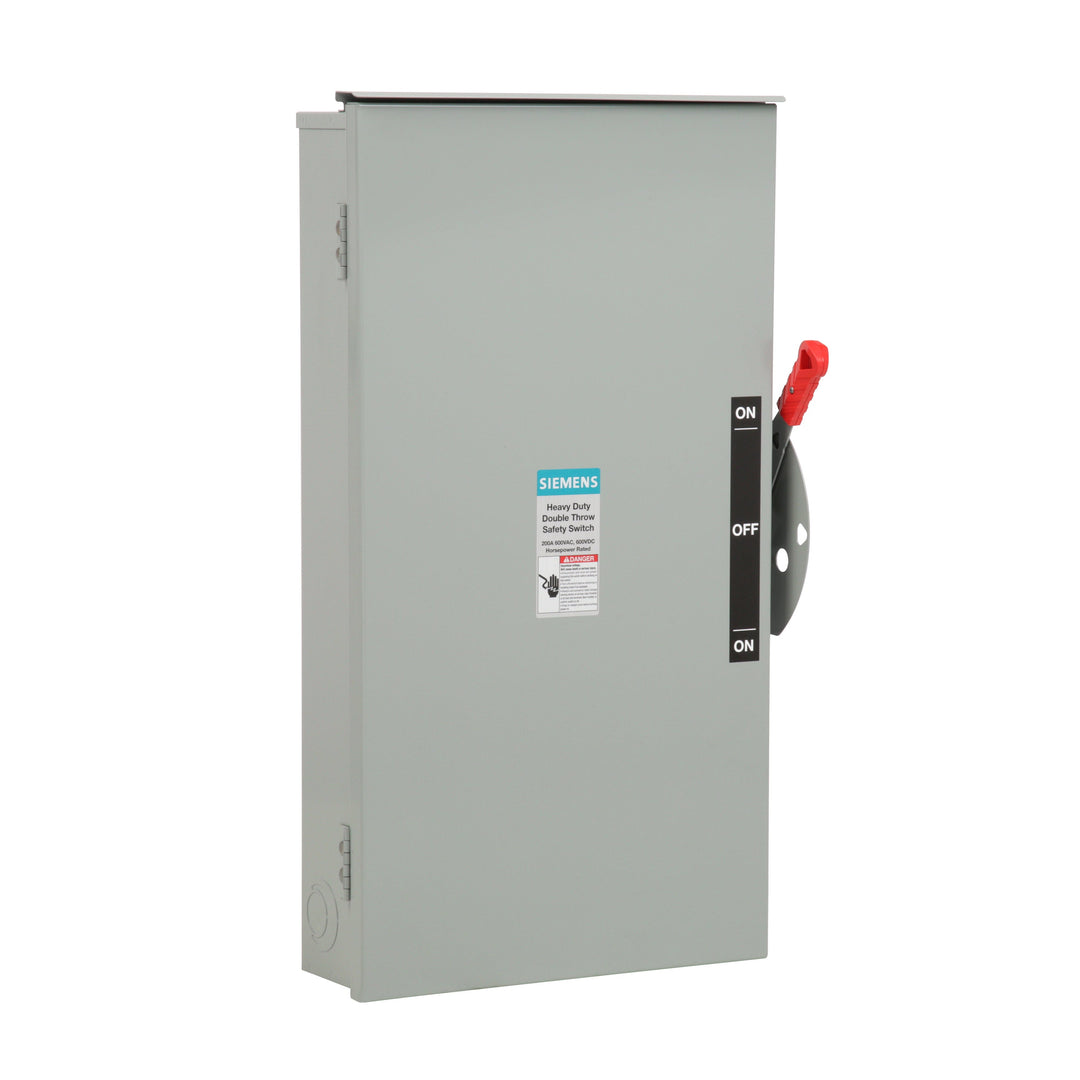 Siemens DTNF364R - Non-Fusible Disconnect Switch 200A@600V (NEMA 3R Enclosure)