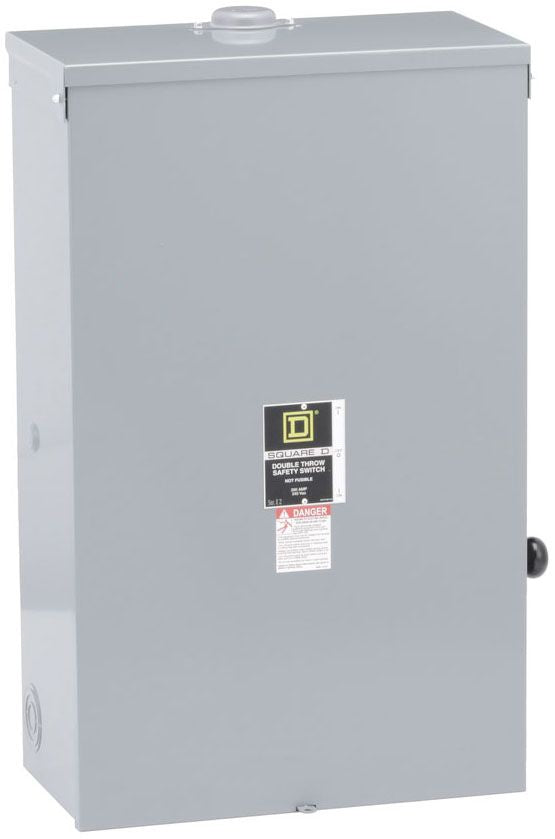 DTU224NRB Square D Series E Disconnect  240V AC/DCV 200A Non-Fusible Switch - Essential Electric Supply