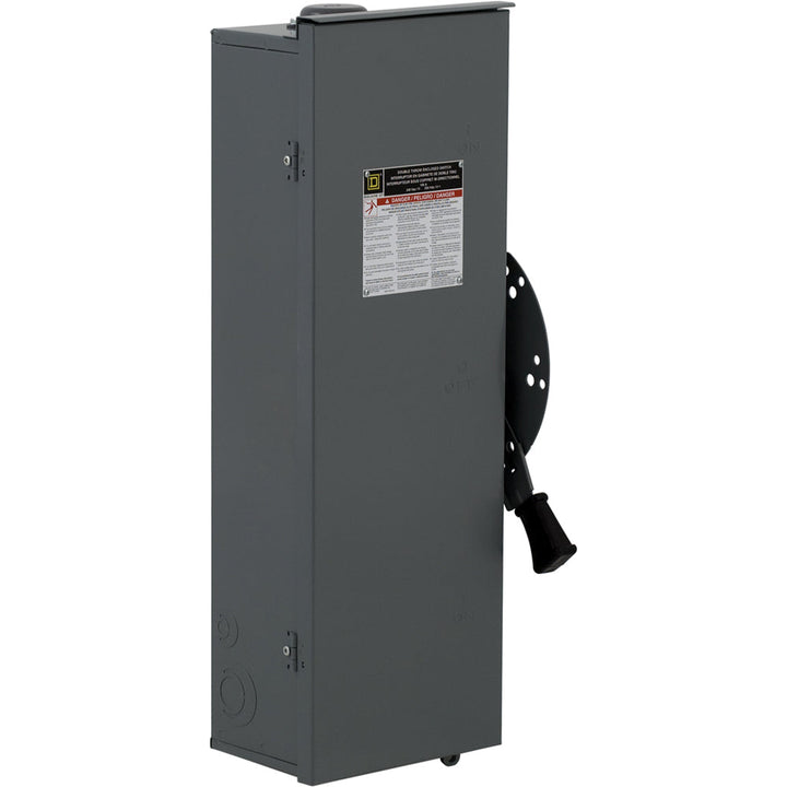 Square D DTU361RB - Non-Fusible Disconnect Switch 600V AC 30A (3-Pole NEMA 3R)