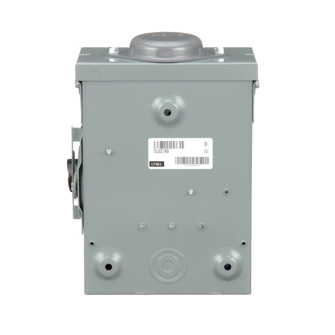 DU221RB Square D Series E Disconnect  240V ACV 30A Non-Fusible Switch - Essential Electric Supply