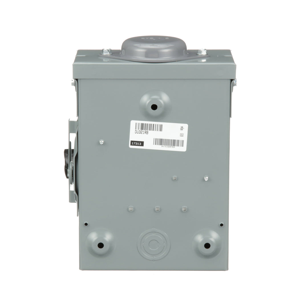 Square D DU321RB - Non-Fusible Disconnect Switch 30A 240V AC (3-Pole, 100kA AIC)