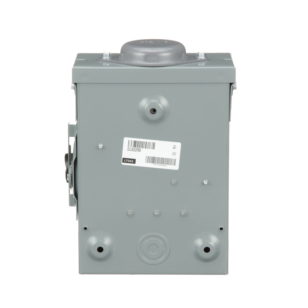DU322RB Square D Series E Disconnect  240V ACV 60A  Switch - Essential Electric Supply