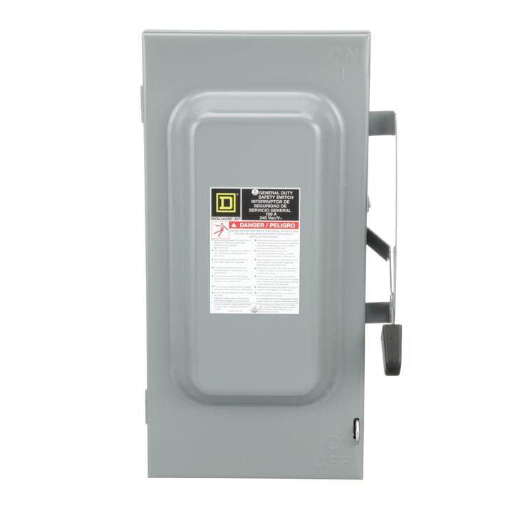 DU323 Square D Series E Disconnect  240V ACV 100A Non-Fusible Switch - Essential Electric Supply