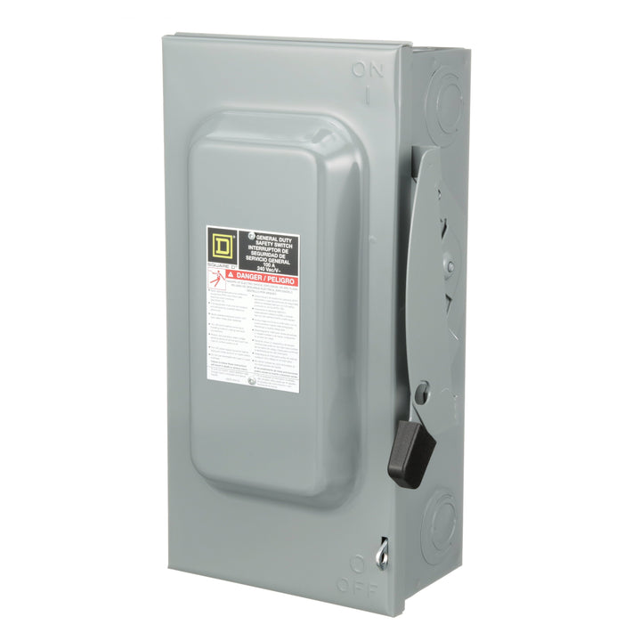 DU323 Square D Series E Disconnect  240V ACV 100A Non-Fusible Switch - Essential Electric Supply
