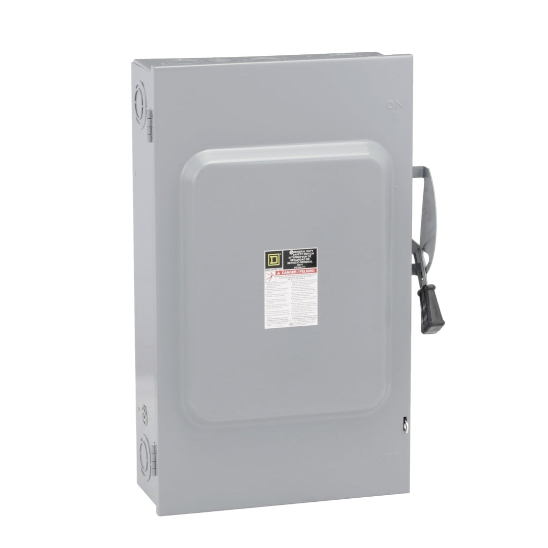 Square D DU324 - Non-Fusible Disconnect 200A 3P (100kA AIC)