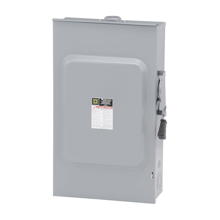 Square D DU324RB - Non-Fusible Disconnect Switch 200A@240V (100kA AIC, NEMA 3R)