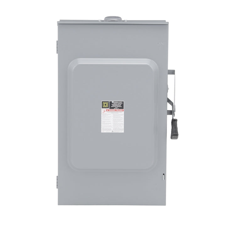 Square D DU324RB - Non-Fusible Disconnect Switch 200A@240V (100kA AIC, NEMA 3R)