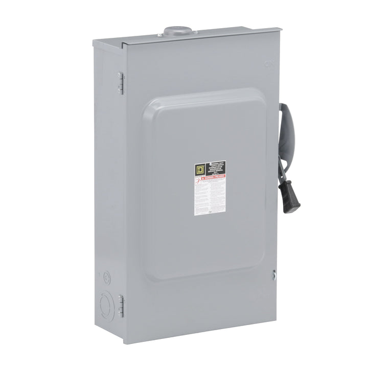 Square D DU324RB - Non-Fusible Disconnect Switch 200A@240V (100kA AIC, NEMA 3R)