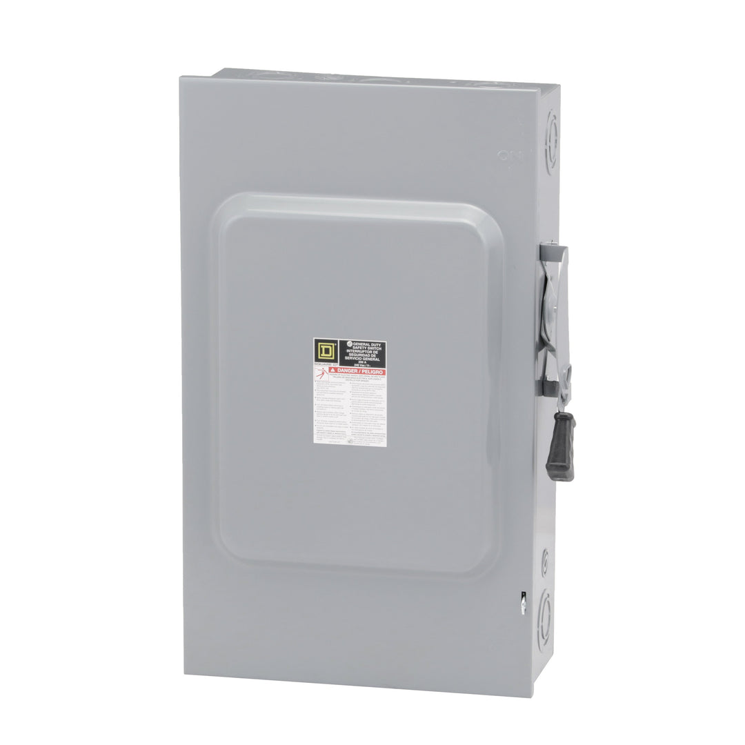DU324 Square D Series F Disconnect  240V ACV 200A Non-Fusible Switch - Essential Electric Supply