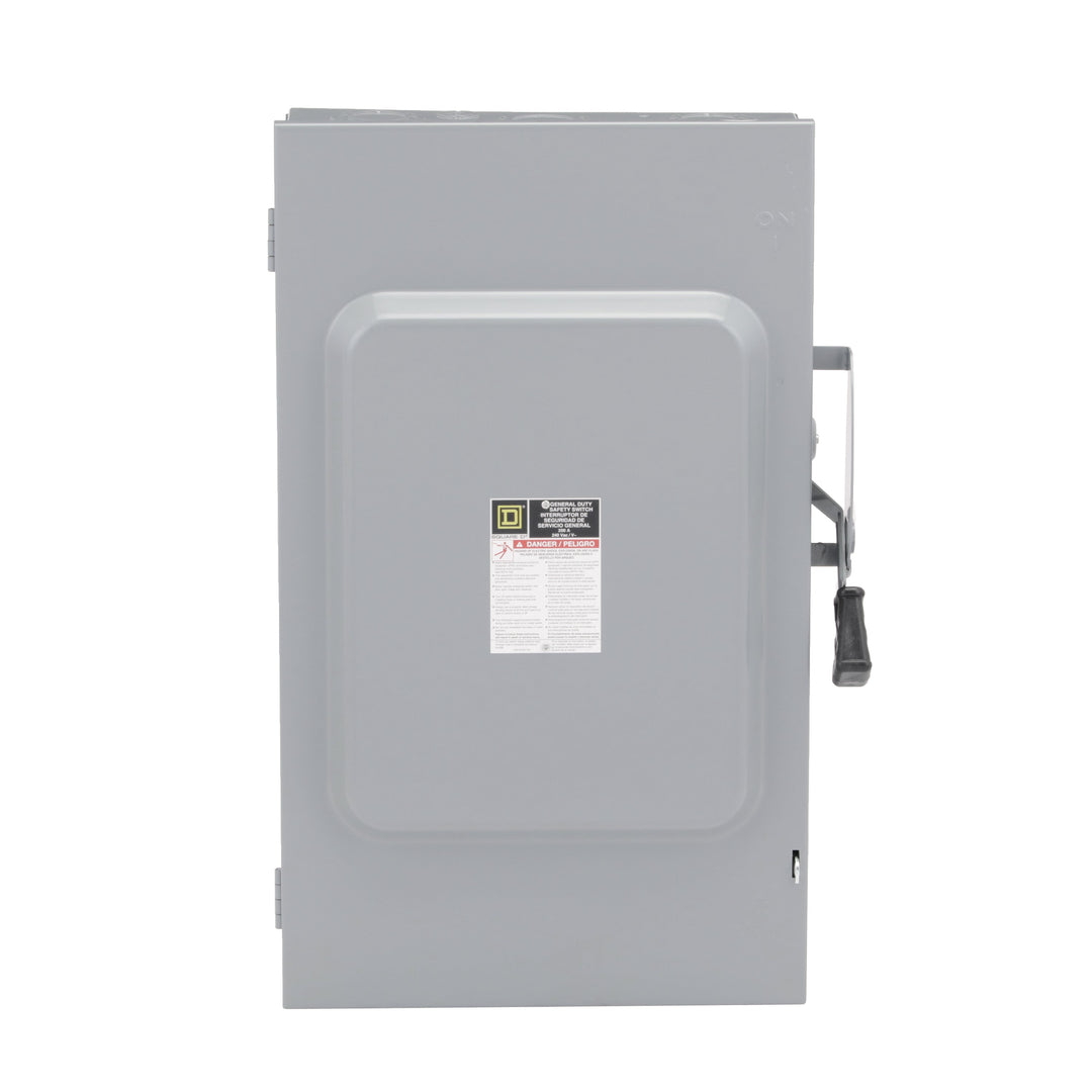DU324 Square D Series F Disconnect  240V ACV 200A Non-Fusible Switch - Essential Electric Supply