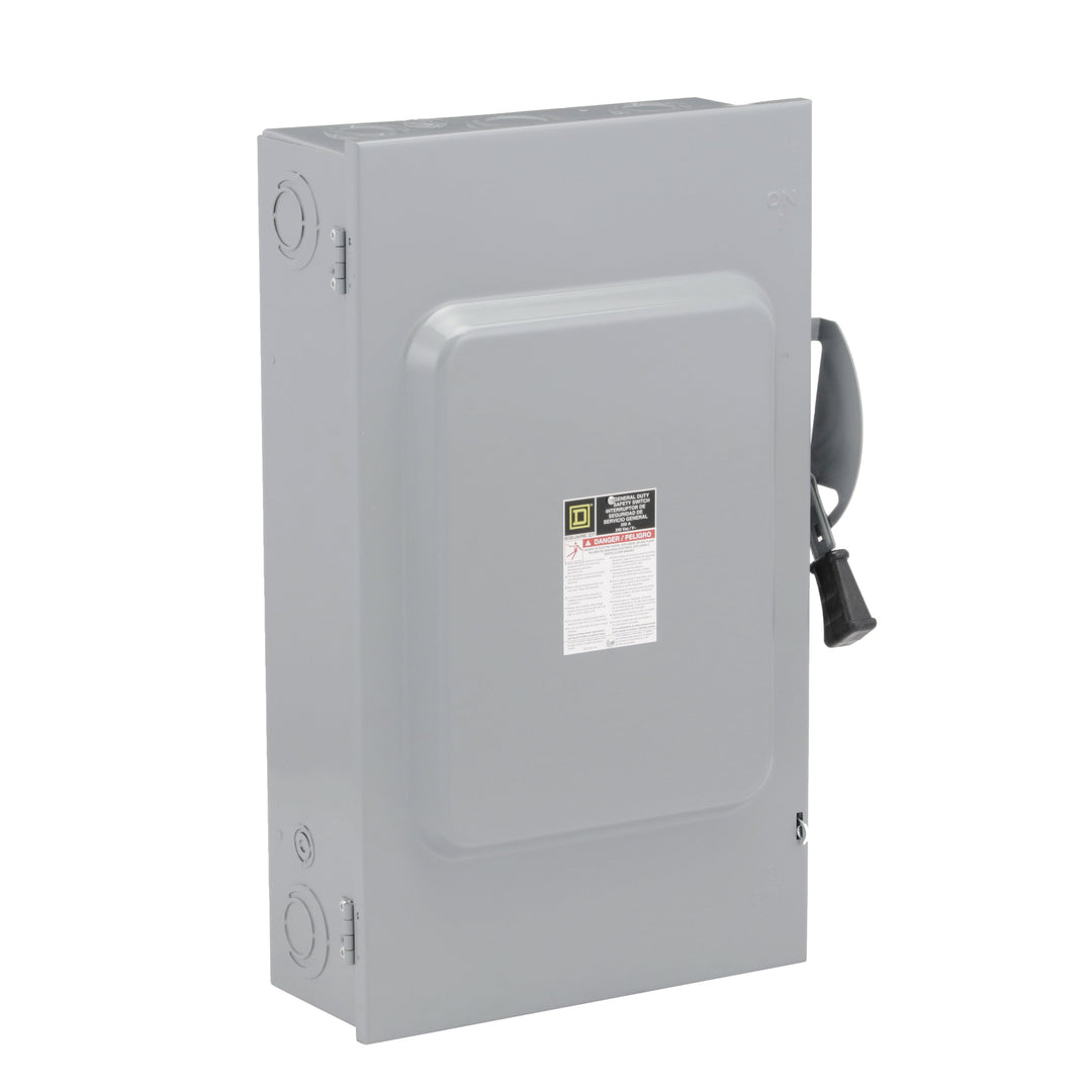 DU324 Square D Series F Disconnect  240V ACV 200A Non-Fusible Switch - Essential Electric Supply