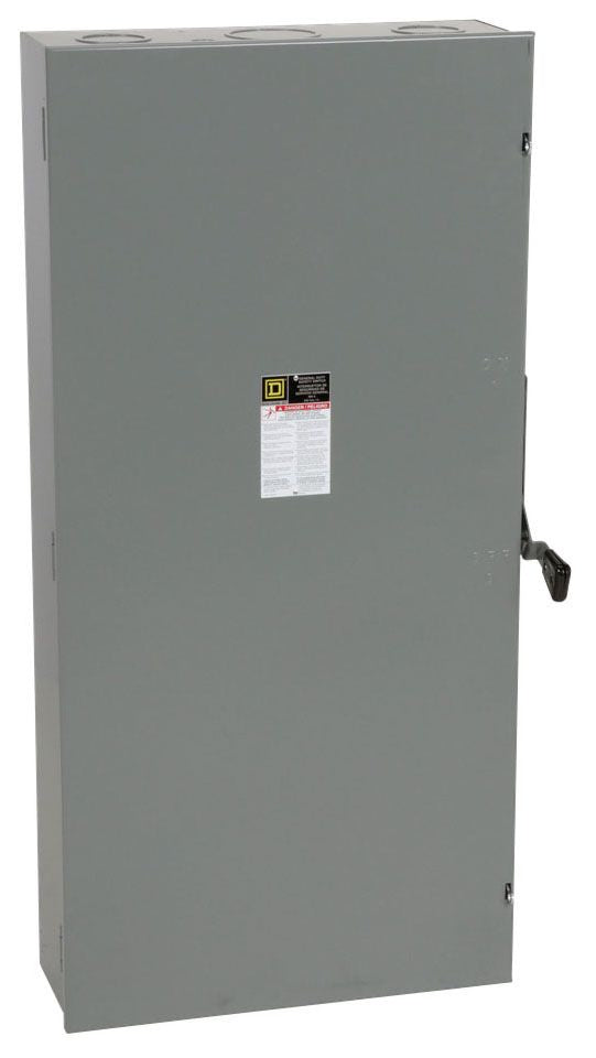 Square D DU326 - Non-Fusible Disconnect Switch 600A 240V (100kA AIC Rating)