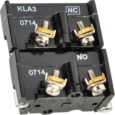 Cutler Hammer E30KLA3 - Contact Block 600VAC/250VDC