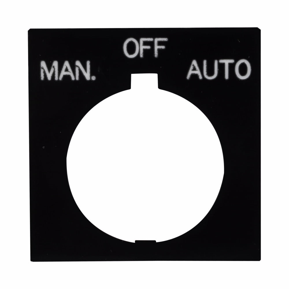 Cutler Hammer E34SP51 - Switch Legend Plate (SEHA Frame Compatible)