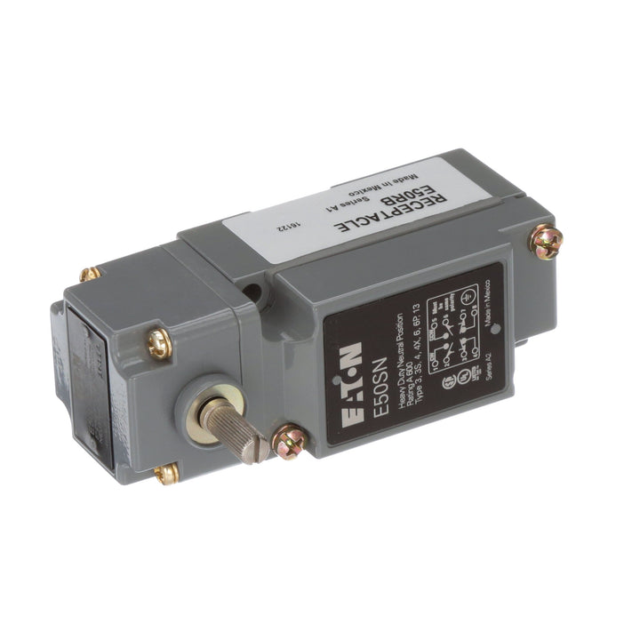 Cutler Hammer E50NN1 - Limit Switch 600V AC/DC (10A, CE/CSA/UL Certified)