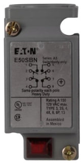 Eaton E50SBN - A3 Limit Switch 120V 10A 2-Pole