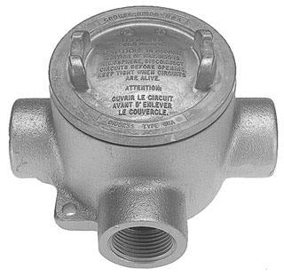 Crouse-Hinds EABT16SA - Outlet Box 600V 30A (3-3/4 in W)