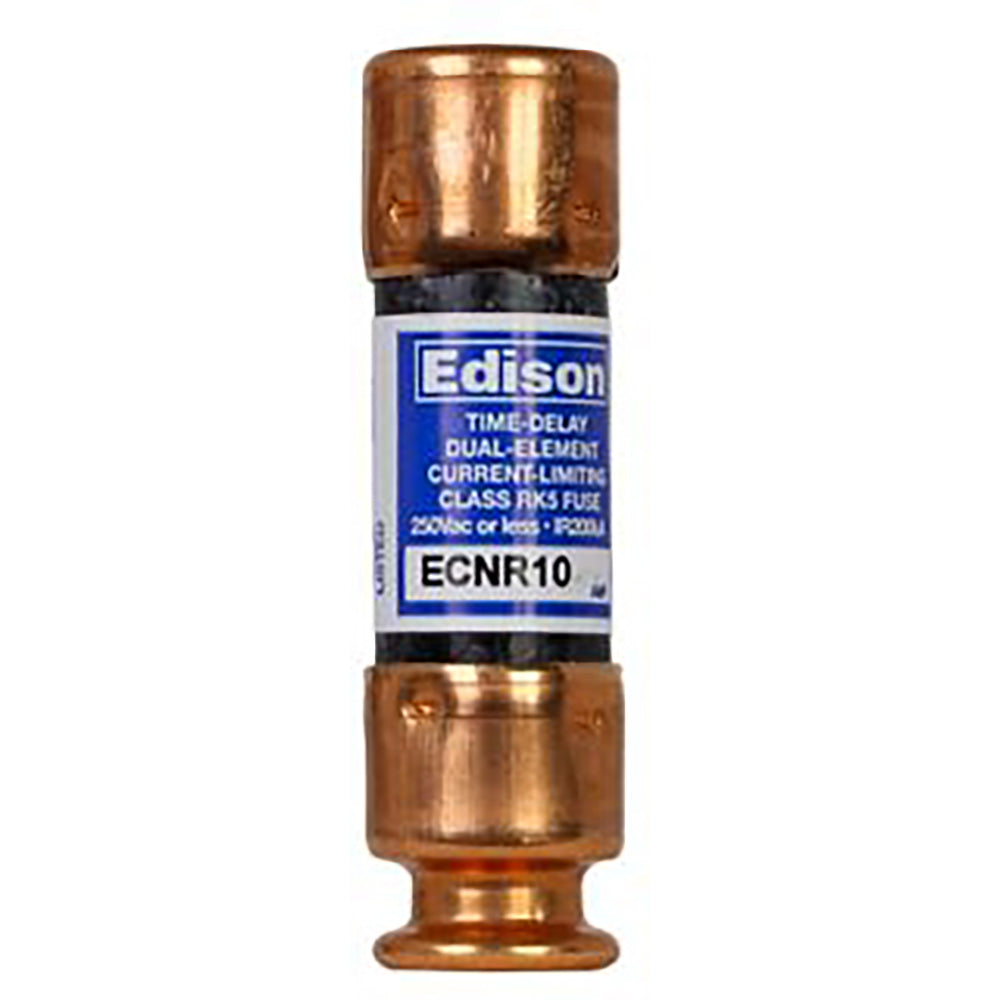 Edison Fuses ECNR10 - RK5 Time-Delay Fuse 10A@250V (200kA AIC)