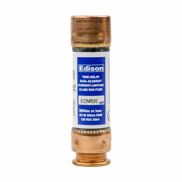 Edison, Cooper Bussmann ECNR35 Low Voltage ECNR Series 250V 35A Fuse - Essential Electric Supply