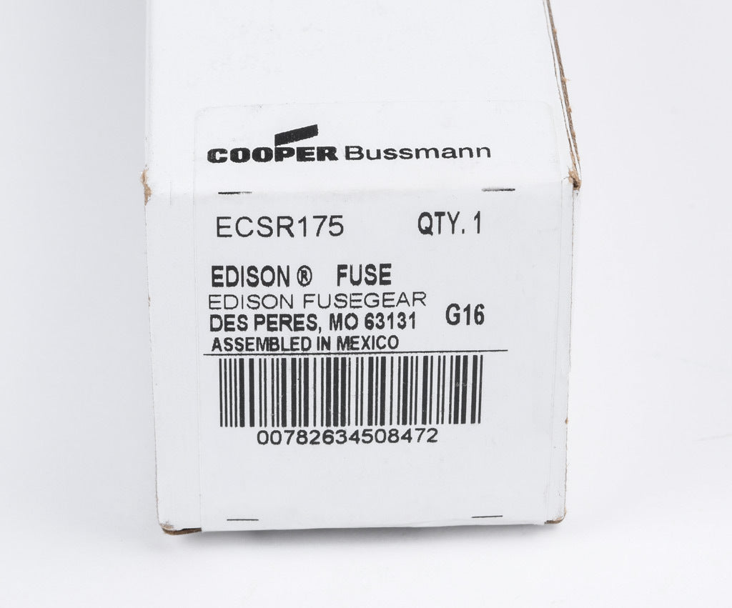 ECSR175 Cooper Bussmannn  Low Voltage Fuse
 600V  175A Fuse - Essential Electric Supply