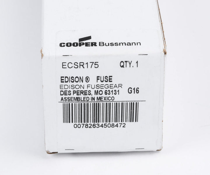 ECSR175 Cooper Bussmannn  Low Voltage Fuse
 600V  175A Fuse - Essential Electric Supply