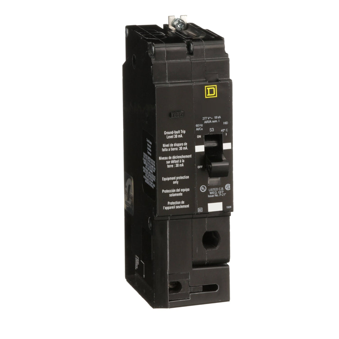 Square D EDB14015EPD - Molded Case Circuit Breaker 15A 277V (18kA AIC)