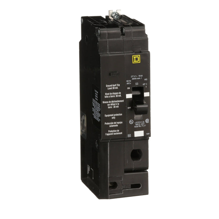 Square D EDB14015EPD - Molded Case Circuit Breaker 15A 277V (18kA AIC)