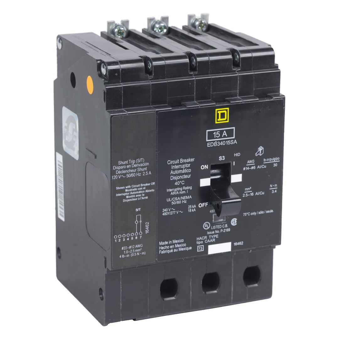 Square D EJB34020SA - Molded Case 20A 3-Pole 480V