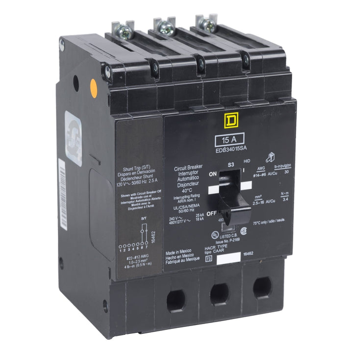 Square D EJB34020SA - Molded Case 20A 3-Pole 480V