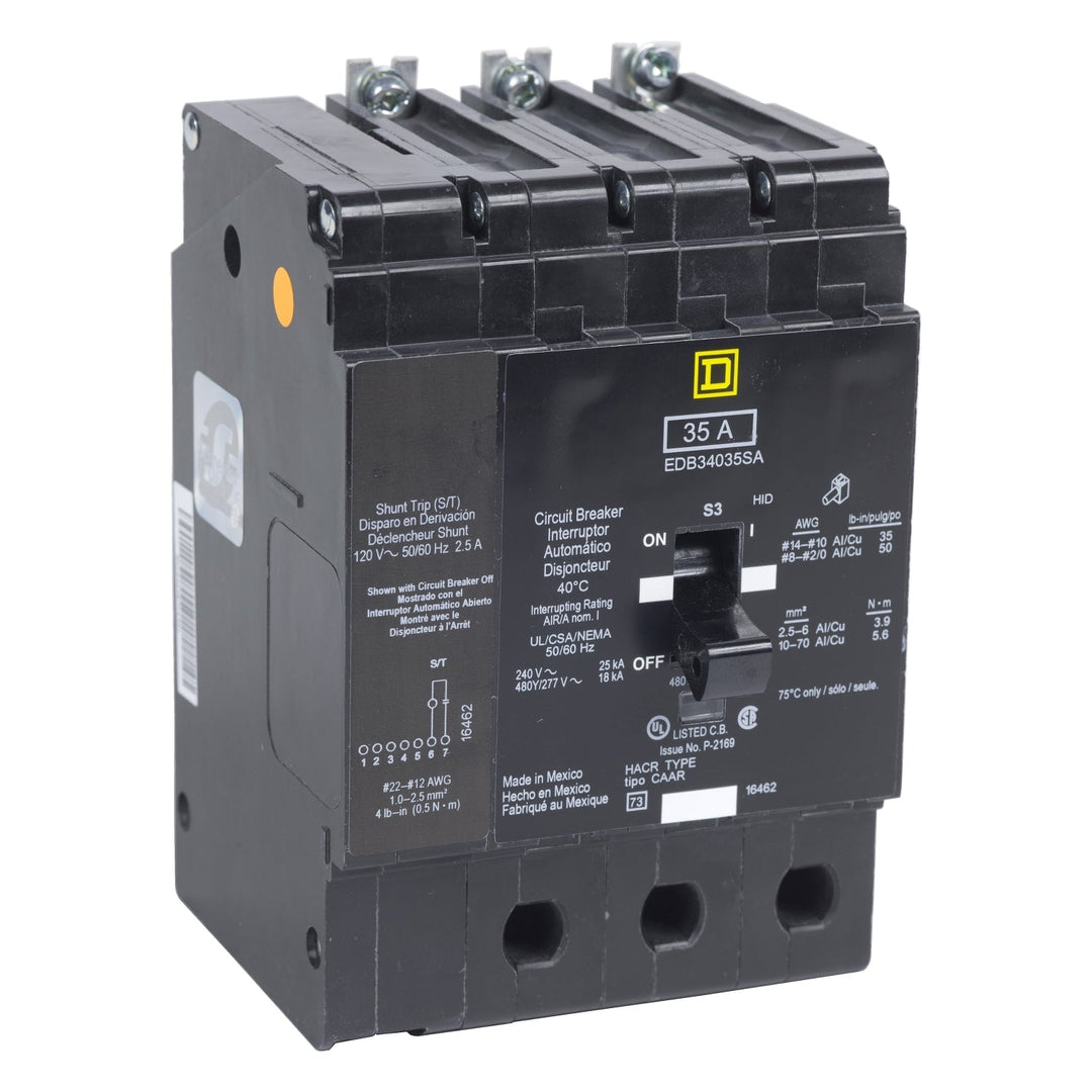 Square D EGB34090SA - Molded Case 90A 480V (3-Pole)