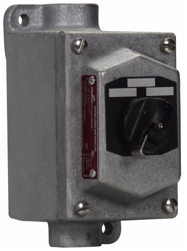 Crouse-Hinds EDSC21271 - Control Station 600 Vac (NEMA 3/7/9)