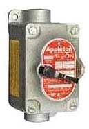 Appleton EFKF12Q Explosionproof Switch Cover, 1-Pole, 20A