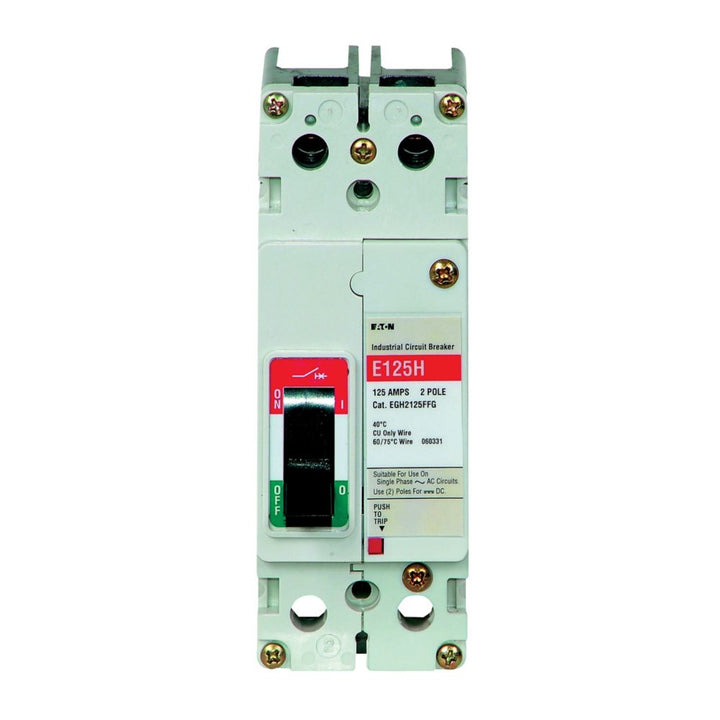 Cutler Hammer EGB2020FFG - Molded Case Breaker 20A 480V 2-Pole