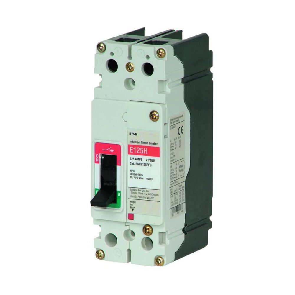 Cutler Hammer EGB2050FFG - Molded Case Circuit Breaker, 50A 2-Pole