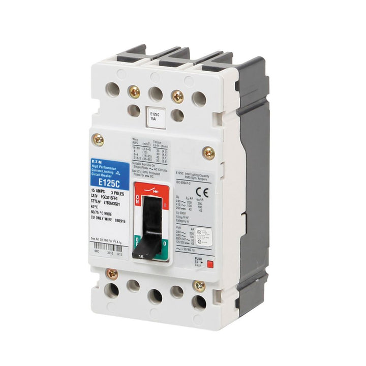Cutler Hammer EGB3080FFG - Molded Case Circuit Breaker 80A 480V 3P