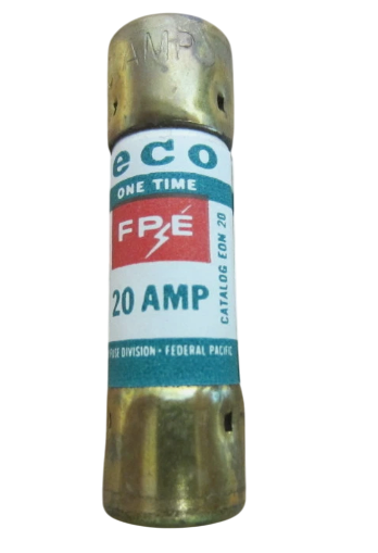 FEDERAL PACIFIC, FPE EON20 Low Voltage Eco 250V 20A Fuse - Essential Electric Supply