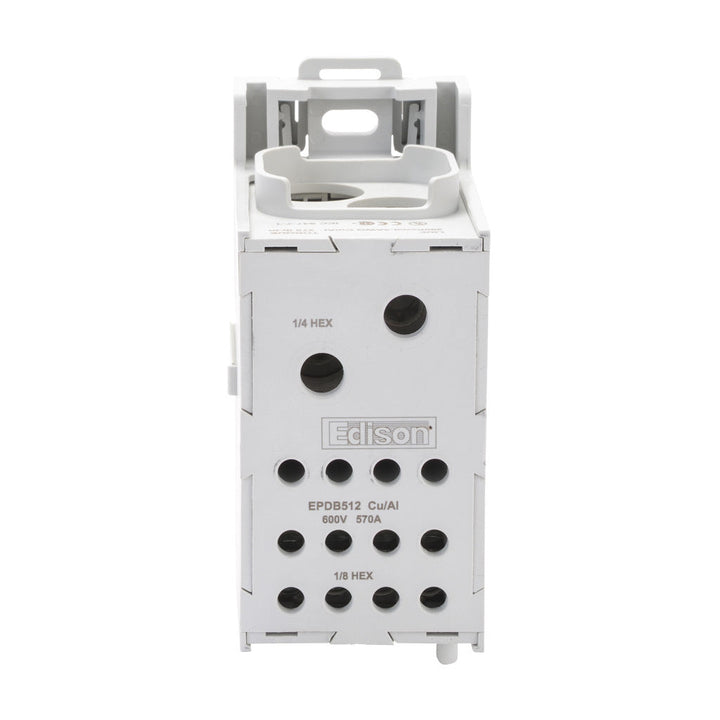 Eaton EPDB512 - Fuse Block 600V AC/DC (30A DIN Rail Mount)