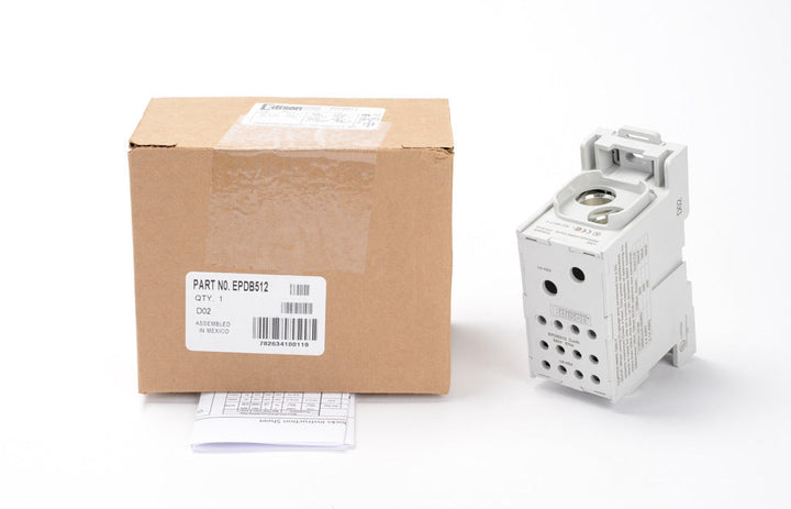 Eaton EPDB512 - Fuse Block 600V AC/DC (30A DIN Rail Mount)