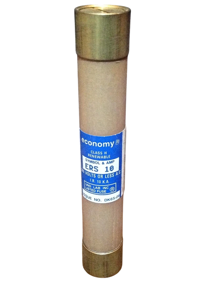 Cooper Bussmann ERS10 - Class H Fuse 10A 600V (10kA AIC)