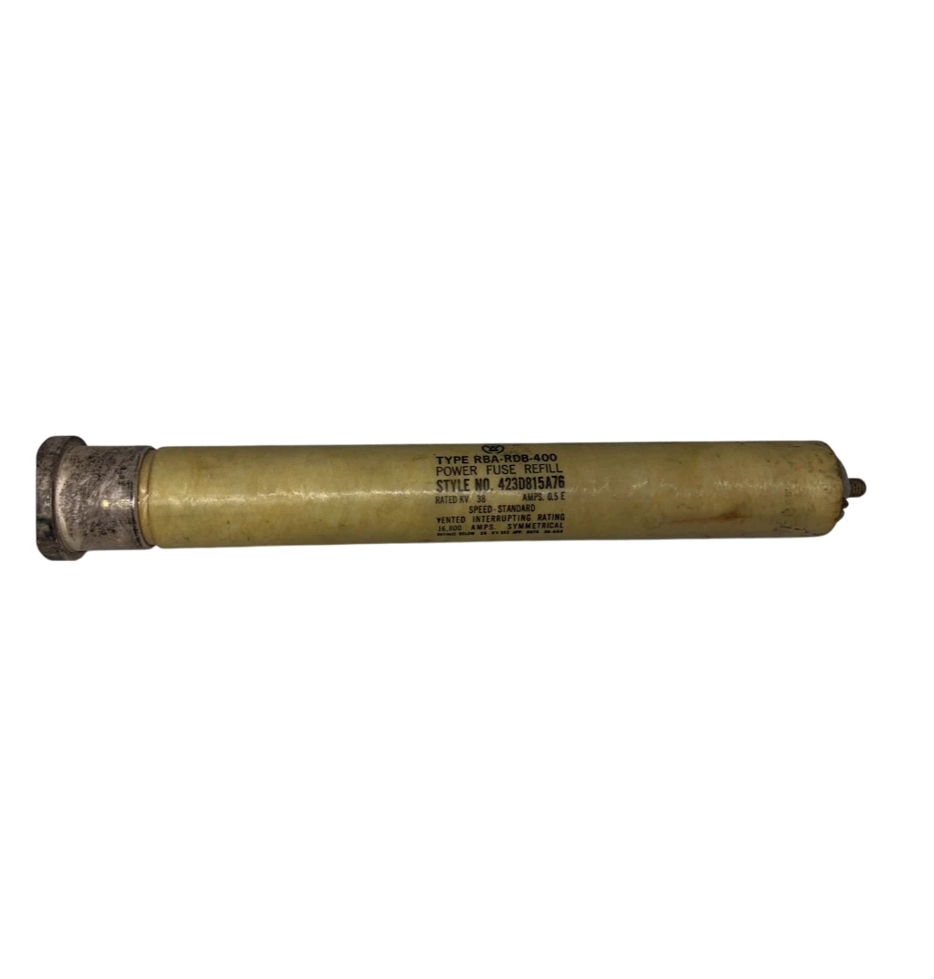 Eaton 423D815A76 - Medium Voltage Fuse 38kV 0.5A (Class E Rated)