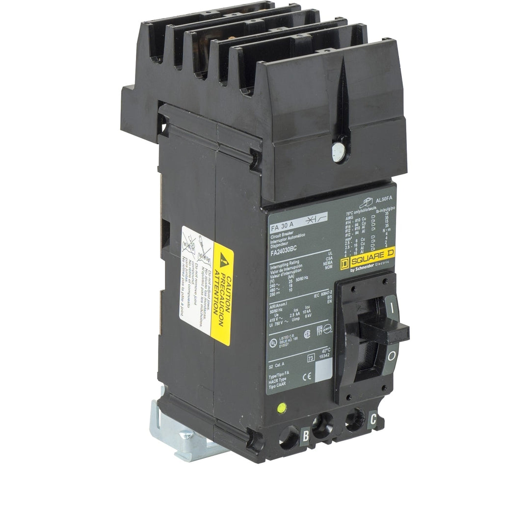 Square D FA24030BC - Molded Case Circuit Breaker 30A 480V 2-Pole