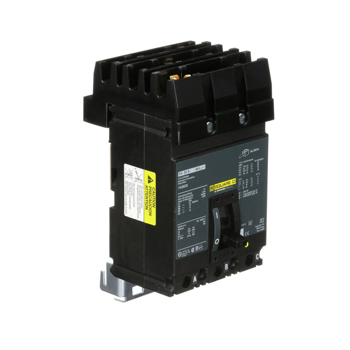 Square D FA36030 - 30A 3-Pole Circuit Breaker (600V, 18kA AIC)