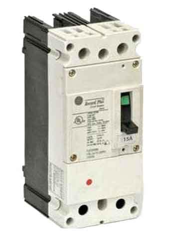 General Electric FBV26TE015RV - Molded Case Breaker 15A 600V 2-Pole