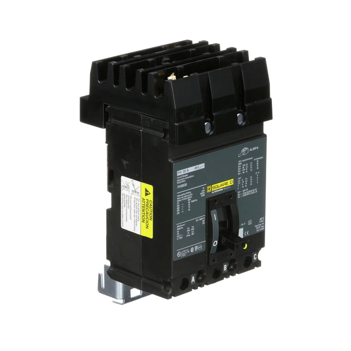Square D FH36030 - 30A 3-Pole Molded Case Circuit Breaker