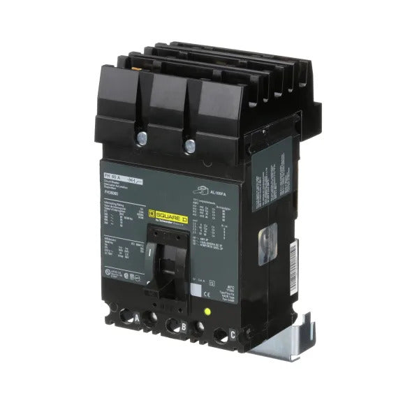 Square D FH36060 - Molded Case Circuit Breaker 60A 600V 3P